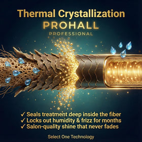 Close-up of Prohall Select One cream texture for easy application