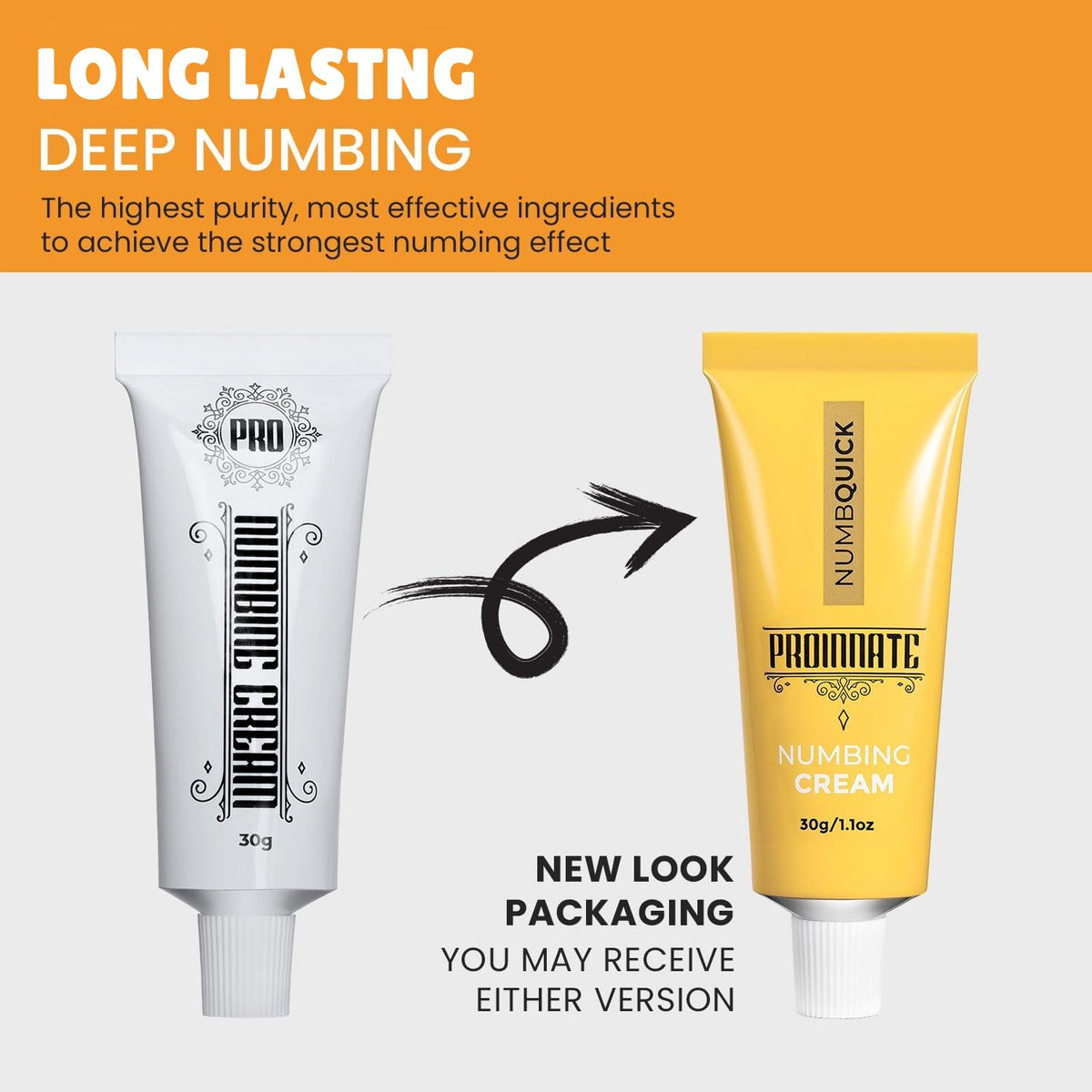 Proinnate Numbing Cream with Arnica and Emu Oil supports skin healing