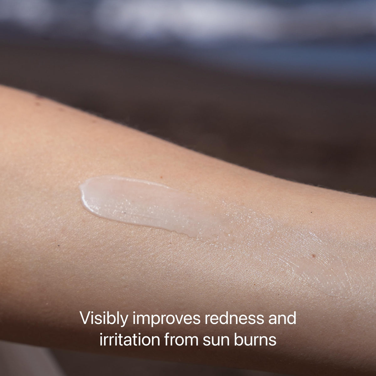 Project Reef lotion being massaged into skin for cooling relief