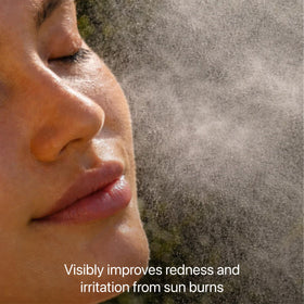 Project Reef Aloe Cooling Mist being sprayed for instant cooling without sticky residue