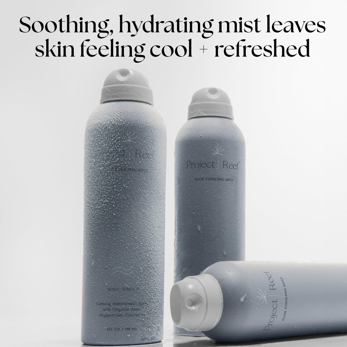 Project Reef Aloe Cooling Mist on-the-go use refreshing irritated skin