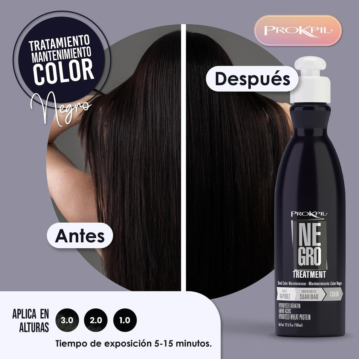 Prokpil Black Nuance color swatches show the 14 shade options.