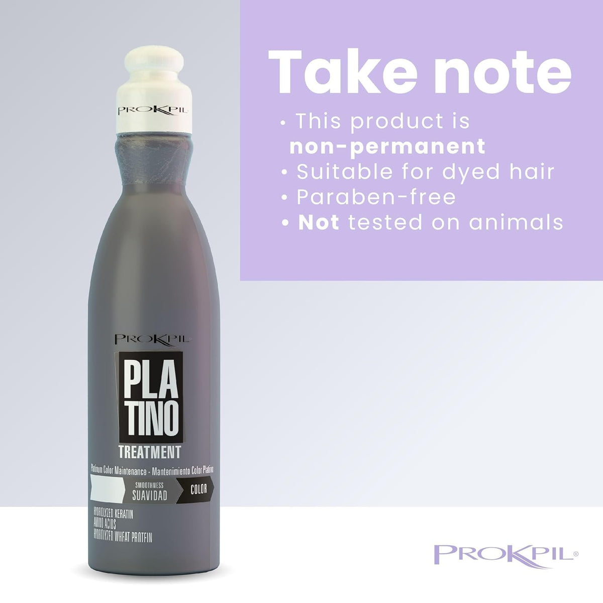 Prokpil smooth hair feel after use indicating softness and shine.