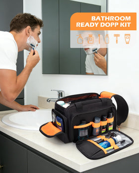 Prokva Dopp kit front MOLLE webbing for expandable gear