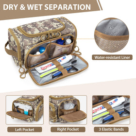 Prokva tactical bag front compartment keeps essentials neatly organized.