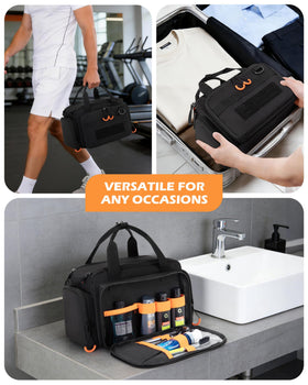 Prokva bag with side zipper pockets for quick access