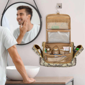 Prokva desert yellow travel bag in use during a trip or gym session.
