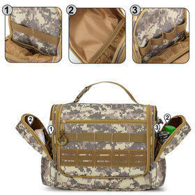Prokva bag open-top view demonstrating vertical bottle compatibility.