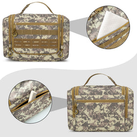 Prokva wet-dry pocket image illustrating water-resistant separation for damp items.
