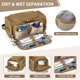 Prokva front waterproof pocket allows easy wipe-down after use