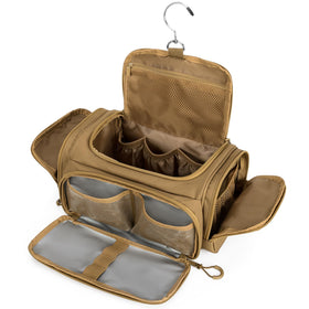 Prokva Tactical Toiletry Bag main compartment keeps essentials neatly organized