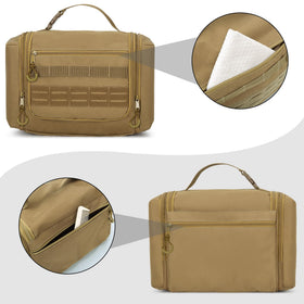 Front MOLLE webbing on the Prokva bag for adding tools and pouches.