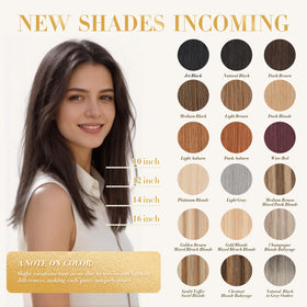 Prokyvity dark brown 10-inch extensions for instant fullness