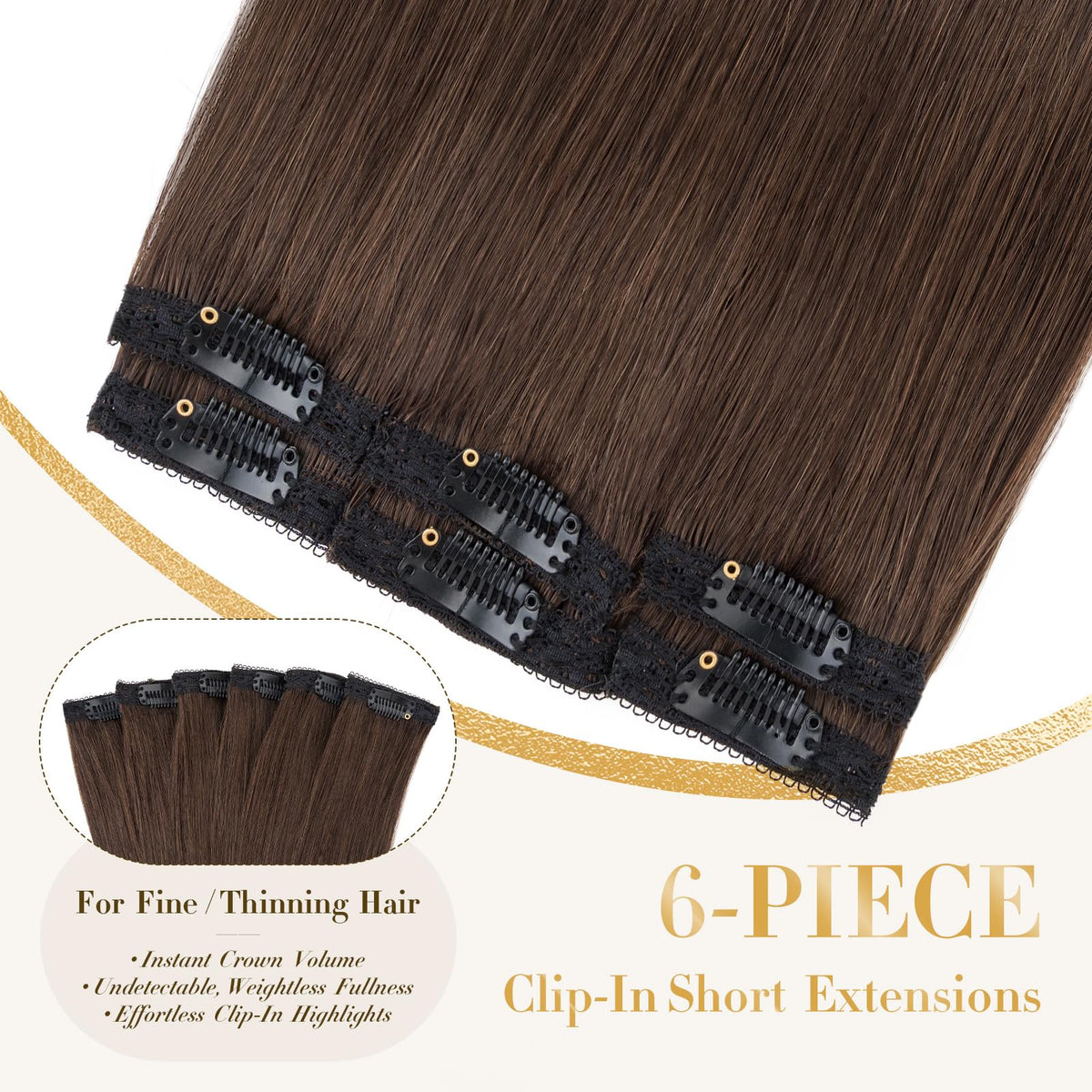 Prokyvity real human hair texture enhances natural shine and movement