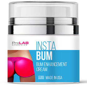 ProLab Organics InstaBum butt cream bottle for firming and contour support.