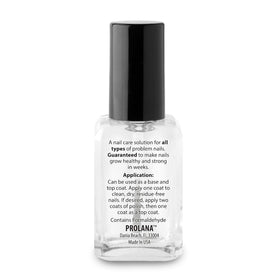 Prolana Nail Optimizer applied for a strengthened, flexible manicure finish