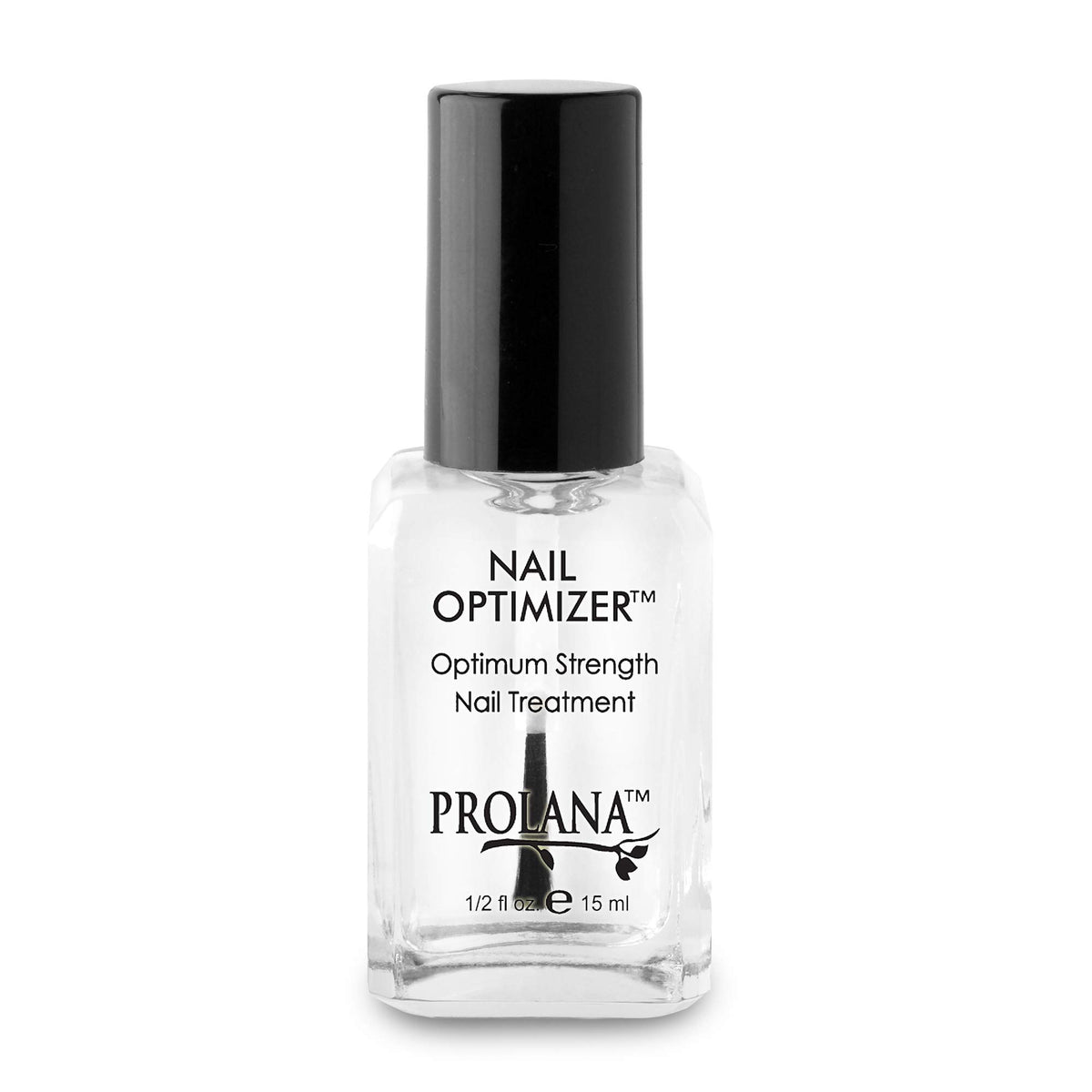 Close-up of Prolana Nail Optimizer on nails with a smooth, high-gloss finish