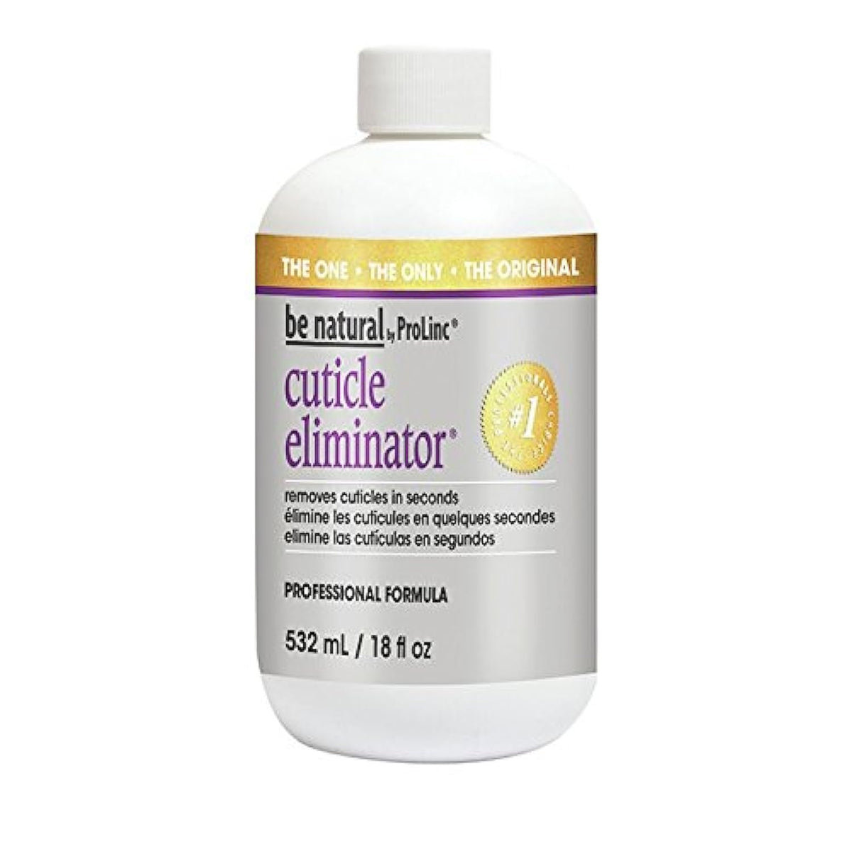 ProLinc Cuticle Eliminator bottle preps nails for manicure