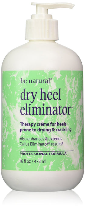 ProLinc Dry Heel Eliminator bottle pour demonstrates easy application for smoother, moisturized heels.