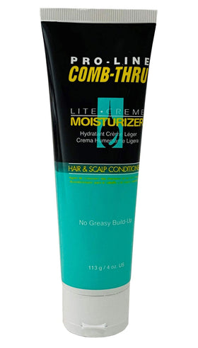Pro-Line Comb-Thru Lite-Creme pack 6 tubes for convenient daily hair care and moisture.