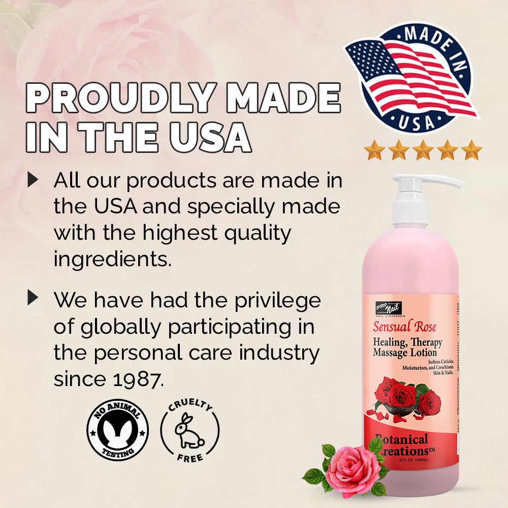 PRO NAIL Healing Therapy lotion is American-made and cruelty-free since 1987.