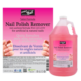 PRONAIL remover cotton balls used for efficient soak-off in busy salons.