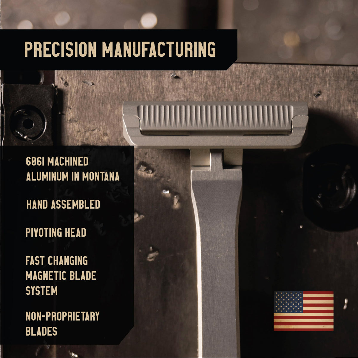 Proof Benchmark leather case demonstrates premium storage and travel protection.
