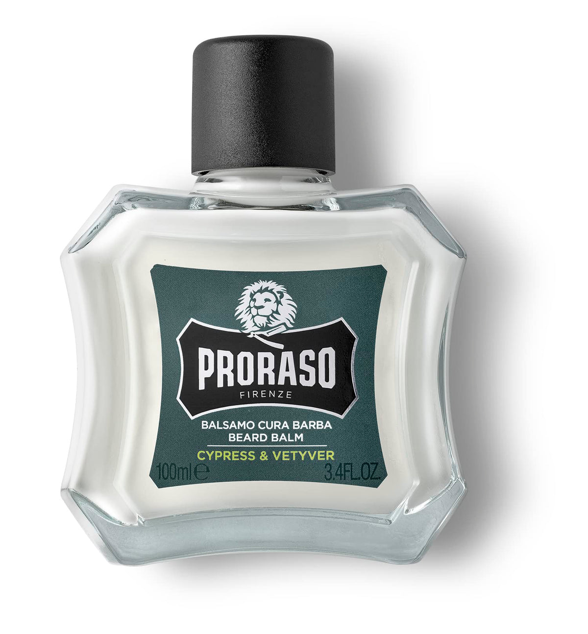 Proraso balm application on beard for smoother growth
