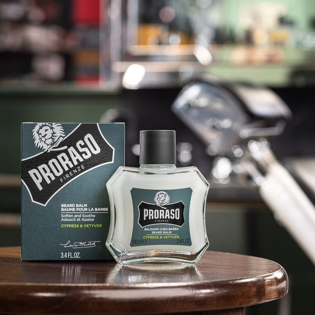Cruelty-free and silicone-free Proraso packaging