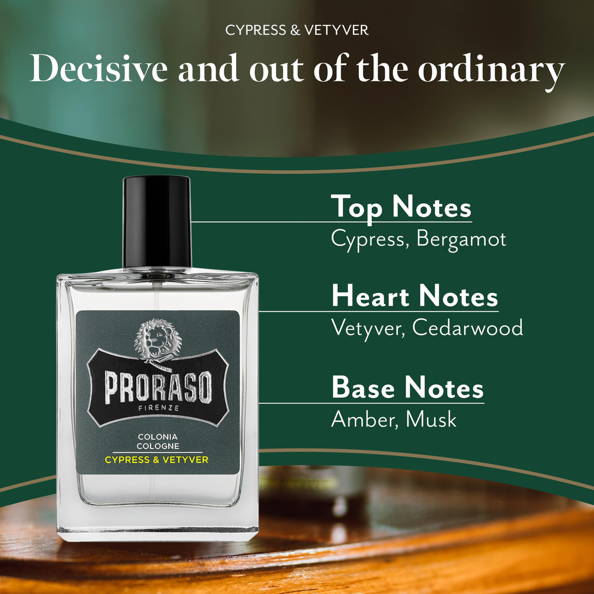 Close-up spray nozzle on the Proraso bottle for easy daily application.