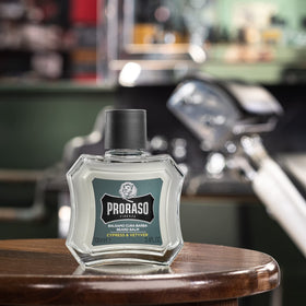 Skin remains hydrated under beard after Proraso balm