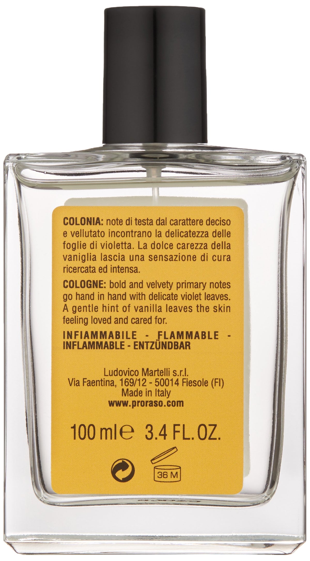Proraso Wood and Spice top notes of cumin and saffron for an invigorating scent.
