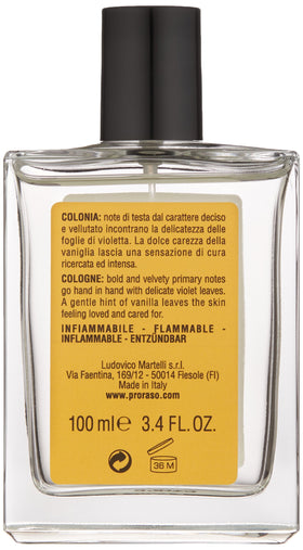 Proraso Wood and Spice top notes of cumin and saffron for an invigorating scent.