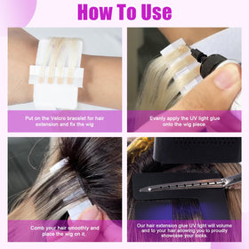Prosa glue remover two aids easy cleanup after treatment