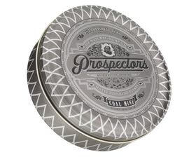 PROSPECTORS Coal Mine Matte Clay bottle front view for natural styling