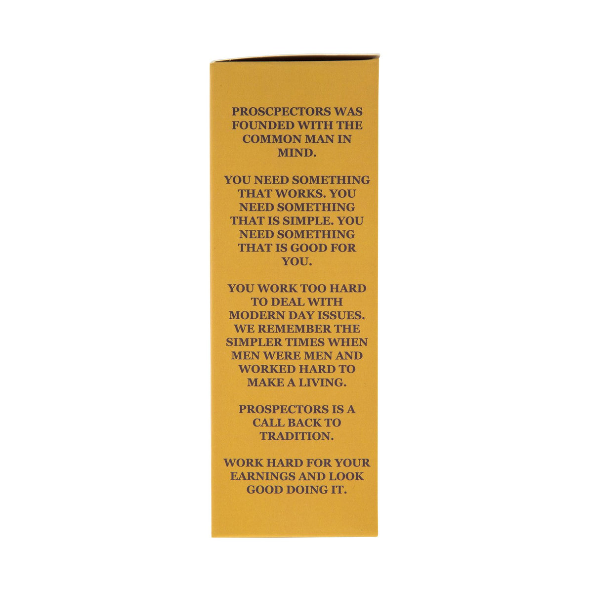 Prospectors Gold Rush pomade texture application demonstrates creamy texture for smooth, controlled styling.