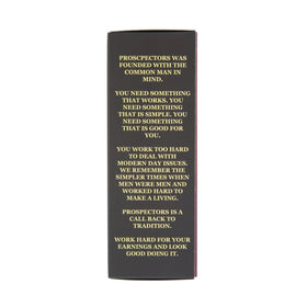 Prospectors Iron Ore Pomade dispense action illustrating easy application