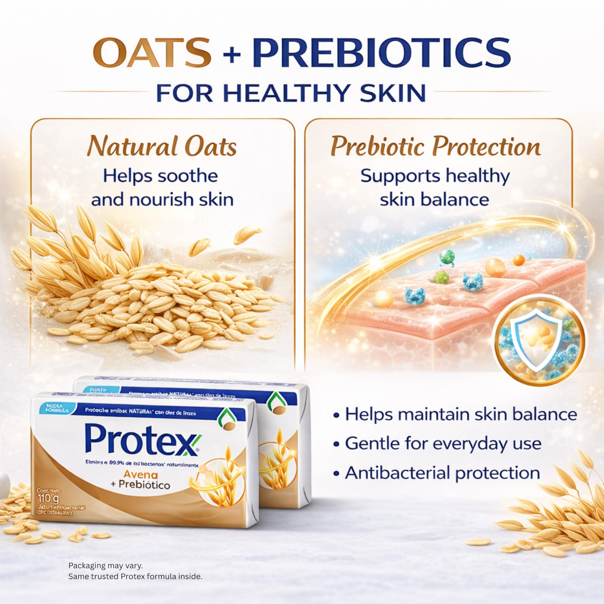 Protexx antibacterial bar soap supports clean shower routines in daily life.