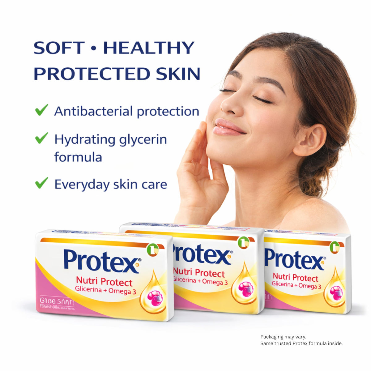 Protexx daily-use bar soap suitable for home, gym, and travel.