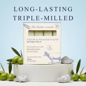 PROVENCE ESSENTIALS Rustic Lands bar with honey and olive oil for soft skin.