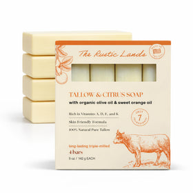 Provence Essentials Rustic Lands soap bar texture for gentle cleansing and moisturized skin