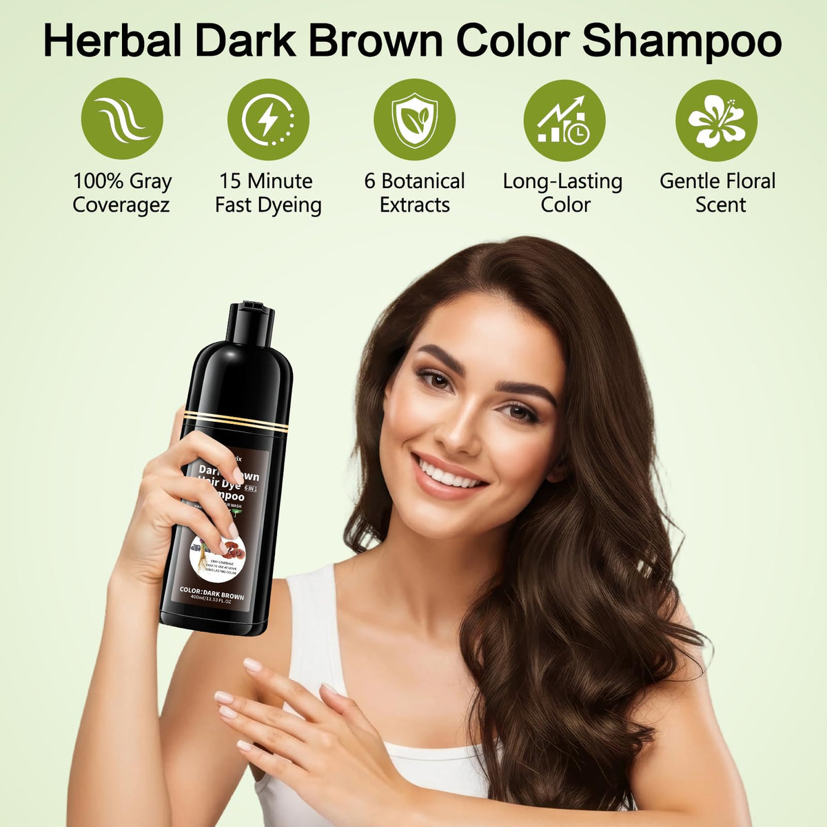 Pryvpix ammonia-free dye bottle emphasizes gentle care.