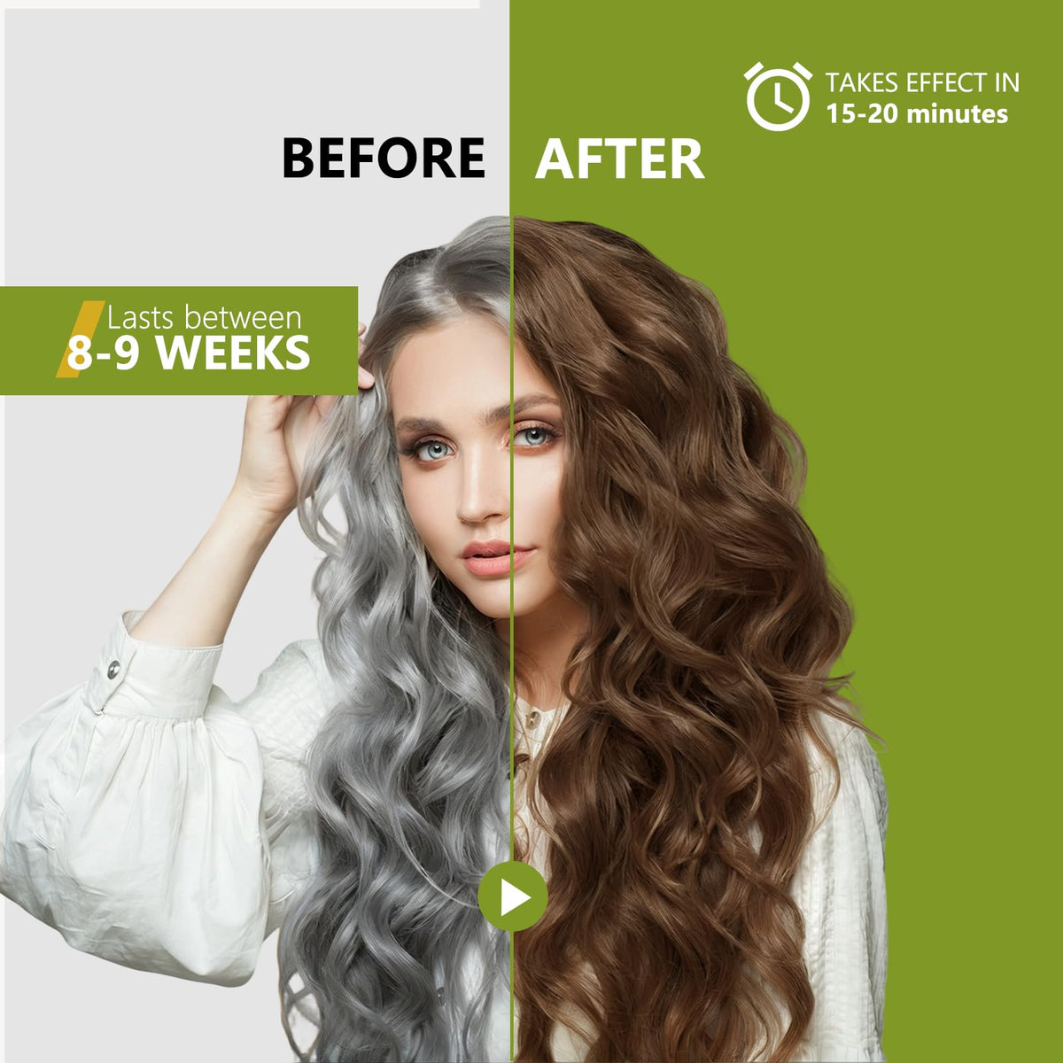 Prypvix semi-permanent color shampoo lasts for weeks with less salon cost.