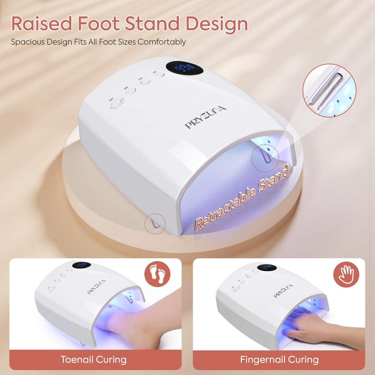 Pryzuna battery indicator and cordless operation for mobility