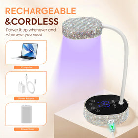 PRYZUNA UV LED Nail Lamp Diamond packaging for stylish gift appeal