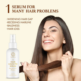 Psalmonica serum dropper releasing precise amount for targeted scalp nourishment.
