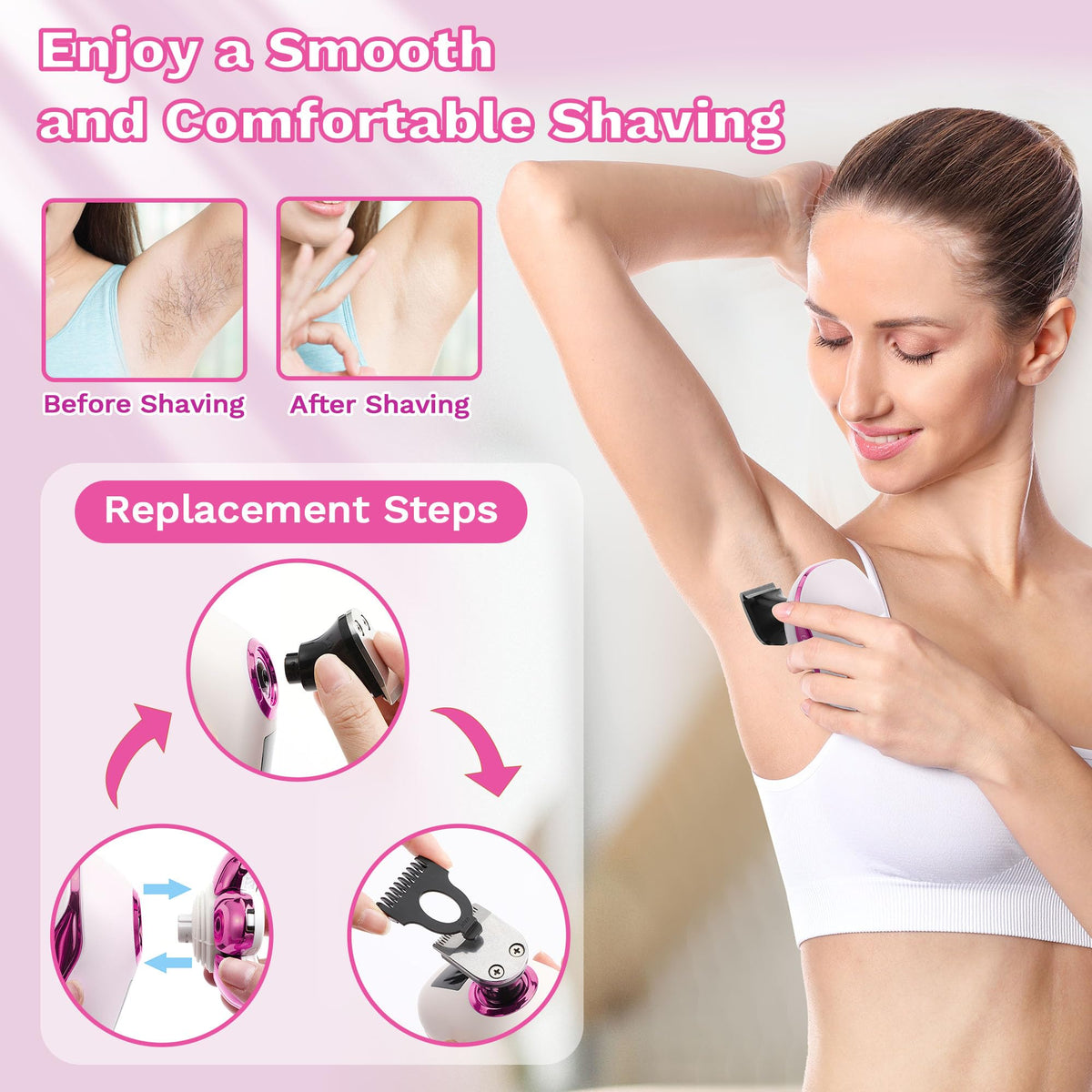 PSMICOR cleaning brush and manual included for easy upkeep