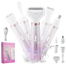 Psmicor electric razor with double-sided head for precise grooming
