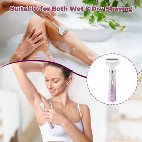 Psmicor eyebrow trimmer head with detachable comb for defined arches