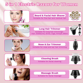 PSMICOR nose and ear trimmer head for precise grooming
